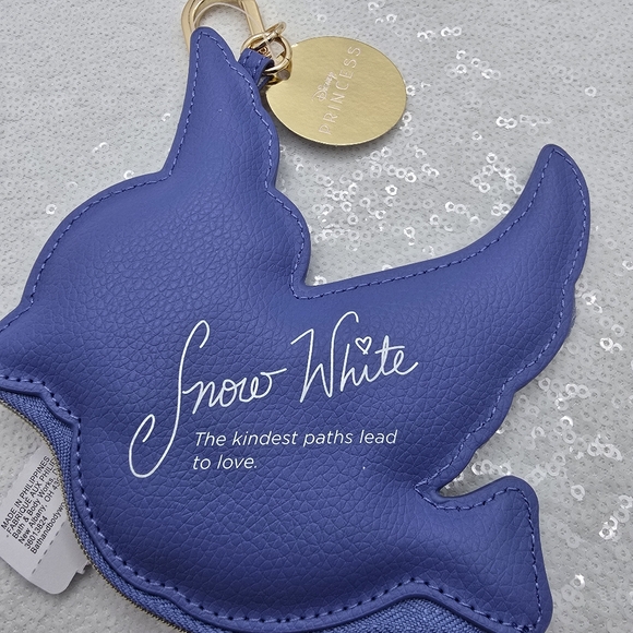 Disney Princess Snow White Mulan Aurora Rapunzel Coin Purses B&BW - Picture 8 of 13